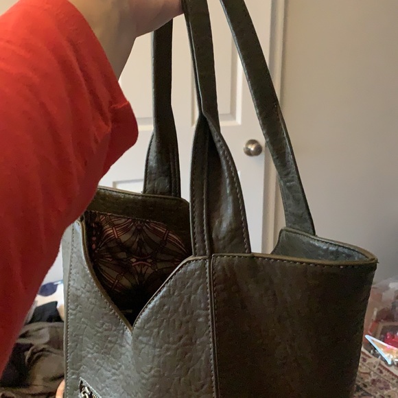 Anthropologie vegan leather shoulder bag - Picture 6 of 6